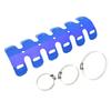 Motorcycle Exhaust Muffler Metal Heat Pipe Protector Cover Shield with 3 Clamp