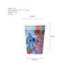 52Pcs Stitch Party Tableware Includes Napkins Plates Tablecloth Cup Banner