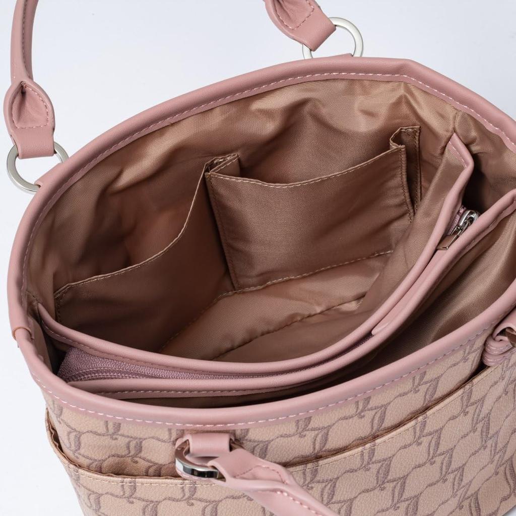 Jill Stuart Handbag Brand Logo Daily Casual JSLH5BH2 Pink 2-Way "Branch" Women's