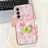 Für Samsung Galaxy A17 5G Hülle SM-A716B Süßes Kaninchen Cartoon Cover Weiche TPU Handyhülle Für Samsung A17 A 17 GalaxyA17 5G Fundas