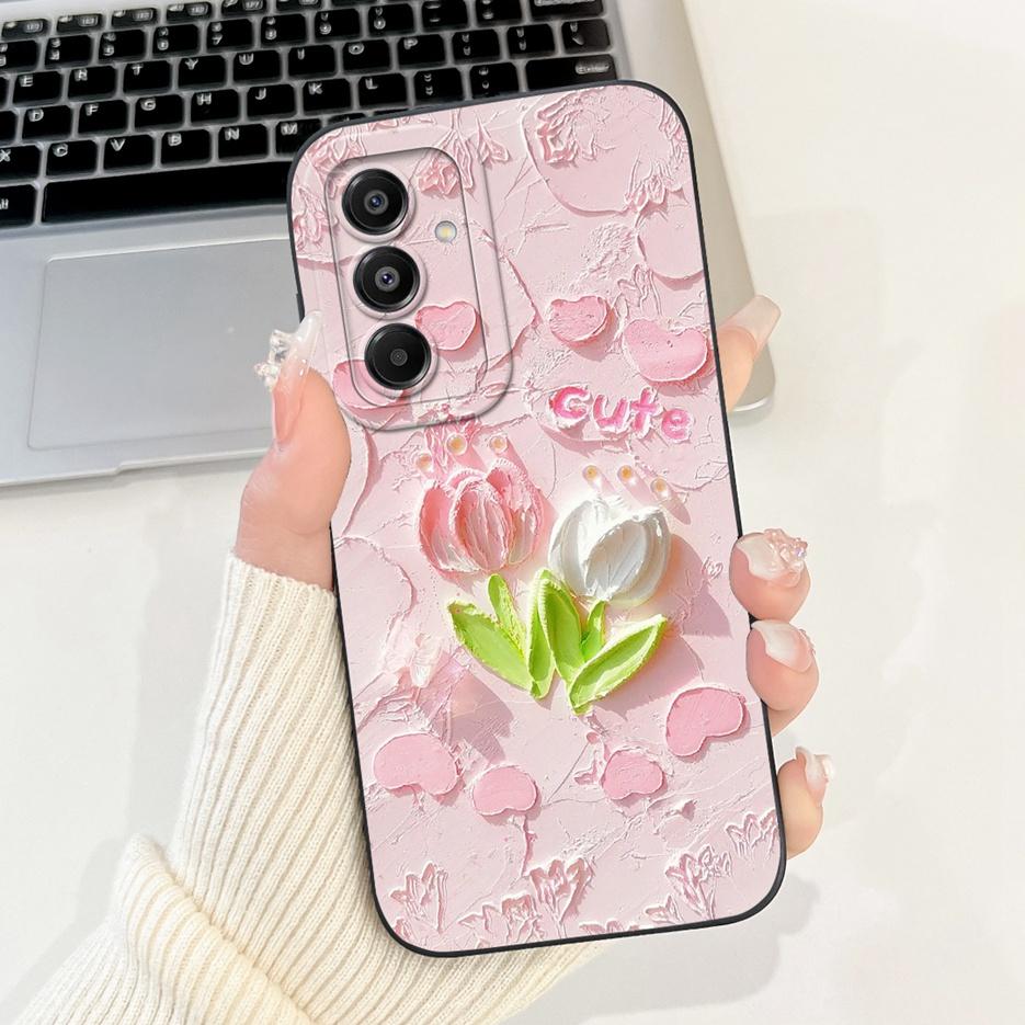 Für Samsung Galaxy A17 5G Hülle SM-A716B Süßes Kaninchen Cartoon Cover Weiche TPU Handyhülle Für Samsung A17 A 17 GalaxyA17 5G Fundas