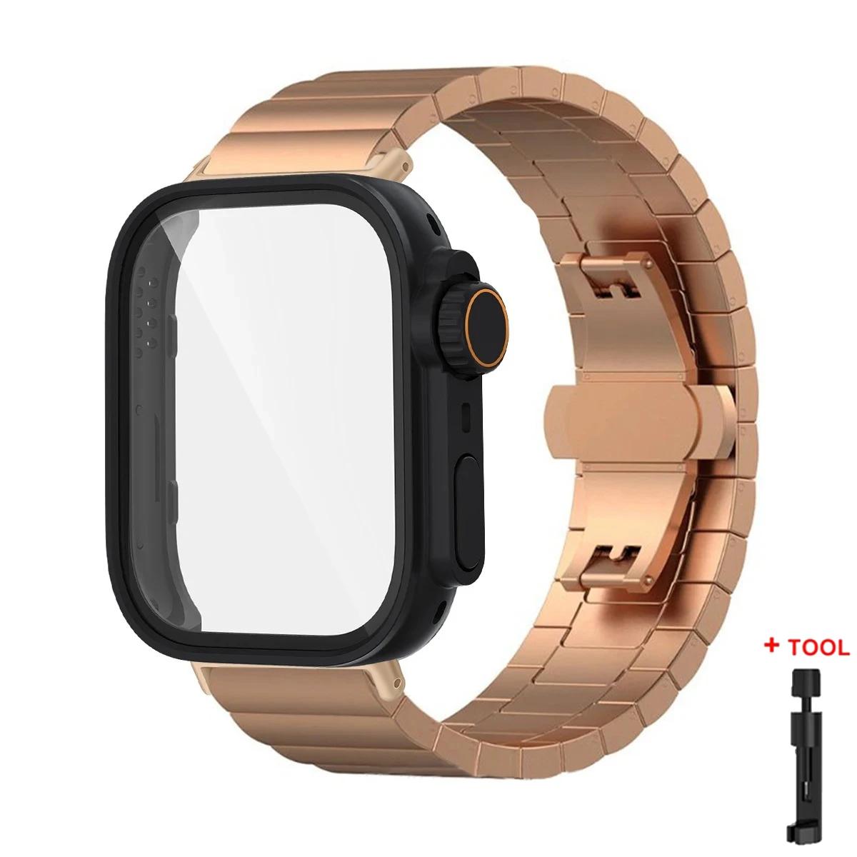 

Чохол+Нержавіюча сталь для Huawei Watch Fit4/Fit 4Pro Захисний до Ультра Чохол Металевий Ремінець для Huawei Watch Fit 3 тільки чохол For Huawei Fit 4 Pro