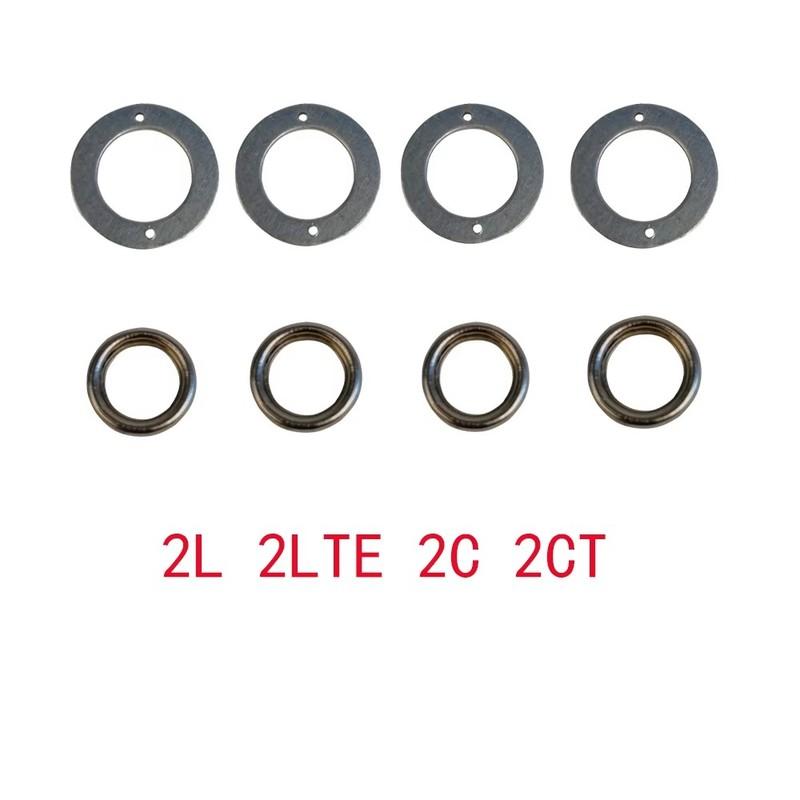 23654-64010 8Pcs Fuel Injector Gasket Repair Kit 1KZ 2C 3C 2L 3L For TOYOTA Diesel vehicles Hiace Lite Ace Land Cruiser Prado