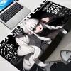 New Mouse Pads Big One Piece Roronoa Zoro Gamer Gaming Accessories Speed Keyboard Rubber Lock Edge Desk Mat Laptop Mousepad