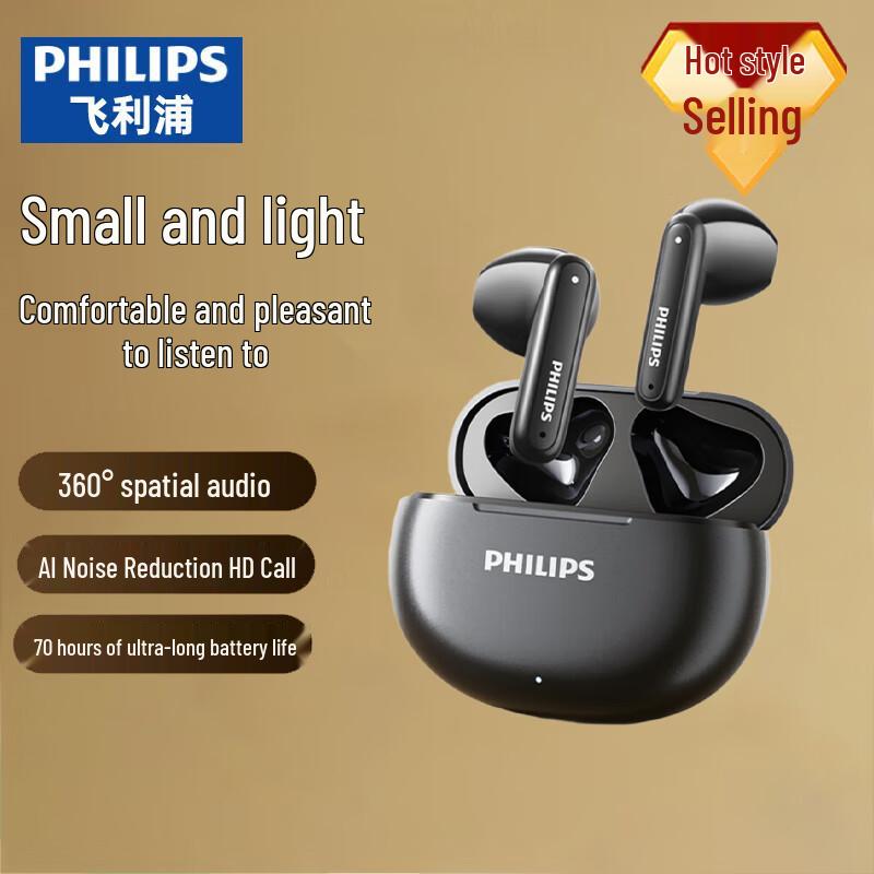Philips TAT1199 True Wireless Semi-In-Ear Bluetooth Earbuds