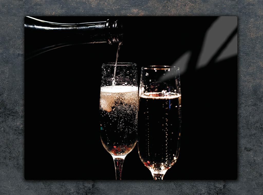 TÁBUA DE VIDRO PARA CORTAR 52x40 VINHO
