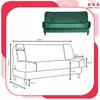 Sofa Sofa Sara Sofa Bed Bonell Bed Family Furniture Green