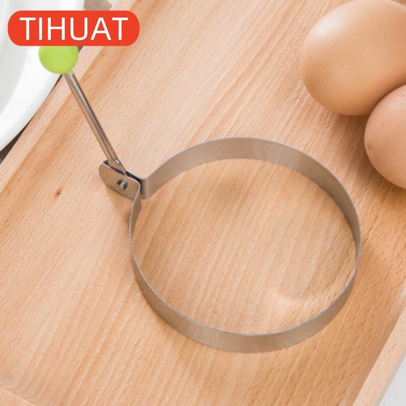 Formă clătite cu ouă prăjite Formă circulară pentru ouă din oțel inoxidabil în formă de inimă