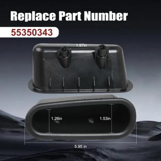 Front Left Side Door Pull Handle Cup for Dodge 1998-2002 Ram 2500 3500 Truck