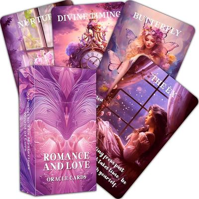 Love Oracle Cards, Romantic Love and Relationship Cards for Soulmates and Twin Flames, Guide To the Love Journey, Tarot Cards for Beginners.