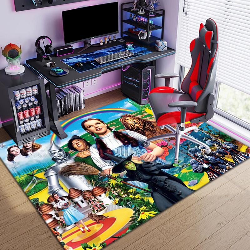1PC The Wizard of Oz Rug - Home Decoration Carpet For Living Room Bedroom Flooring Computer Chair Area Rug