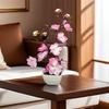 Double Vertical Pattern Pot Wintersweet Bonsai Artificial Plum Blossom Flowerpot Planting Flowerpot