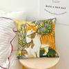 Cat Patterned Pillowcases for Cozy Home Decor Office car sofa bed cushion cover home bedroom decoration