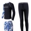 Men Long Sleeve Swimsuit Stretch Swim Trunks for Snorkeling Spearfishing Summer