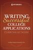 Kniha Writing Successful College Applications