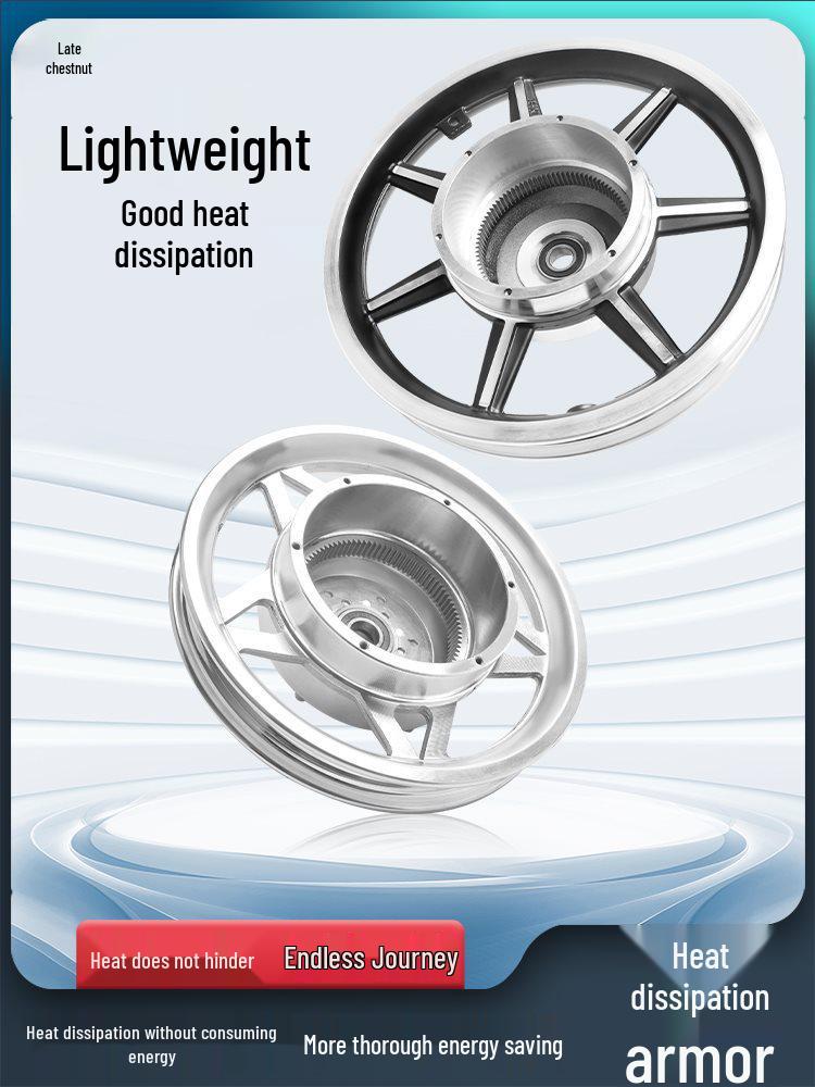 Electric Folding Bicycle Wheel Hub Motor with 12/14/16-inch Aluminum Alloy Disc Brake for Front and Rear Drive