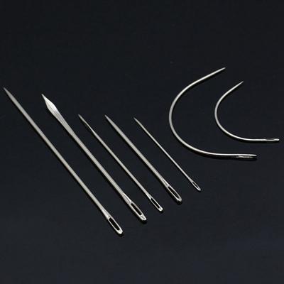 7 Stück/Set Neue Handwerks-Leder-Canvas-Bogen-Nähnadeln Handreparatur