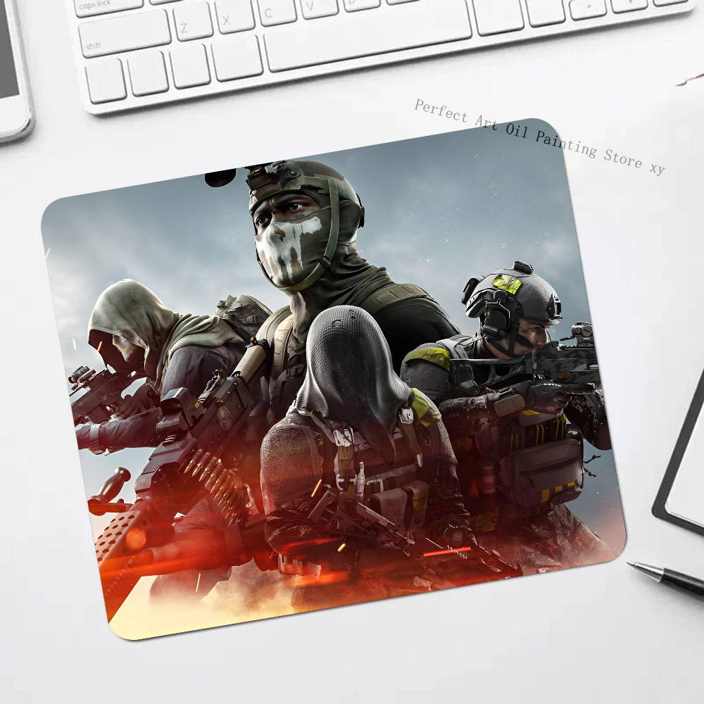 Game Battlefield 6 Mousepad Small LockEdge Mouse Pad For Gamers Computer Desk Pad Rectangular Anti-slip Rubber