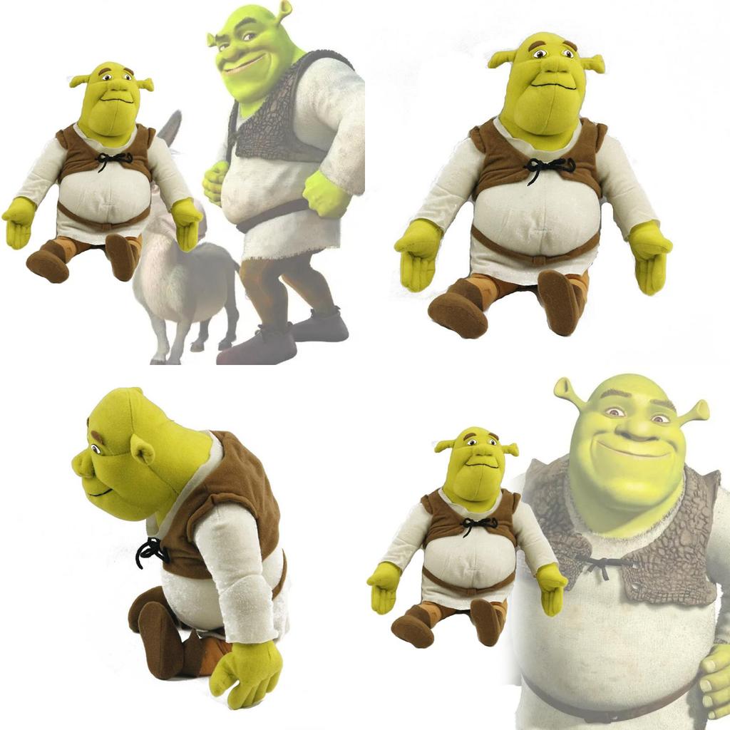 Peluche Shrek Bambola Imbottita Regalo Per Bambini Decorazione Festiva