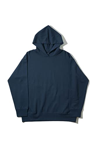 Amazon Essentials Men's Wide-Fit Hoodie (Formerly WHOLEPERSON) Navy, Size Small