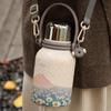 316 Stainless Steel Large-Capacity Thermos Cup, Portable Cold-Keeping Ice Cup, New Style, High-Looking Outdoor Water Bottle for Women and Couples