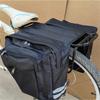 Large Capacity Double Side Bike Rear Rack Bag Durable Cycling Luggage Pannier Travel Back Seat Storage Trunk Bag