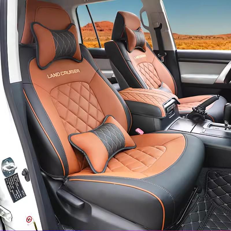 08-20 Land Cruiser Seat Covers: All-Season Full Coverage Interior Upgrade