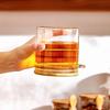 Round Glass Storage Jar with Spoon - High Borosilicate, Multi-purpose Transparent Sealed Container for Tea, Grains, or Flowers