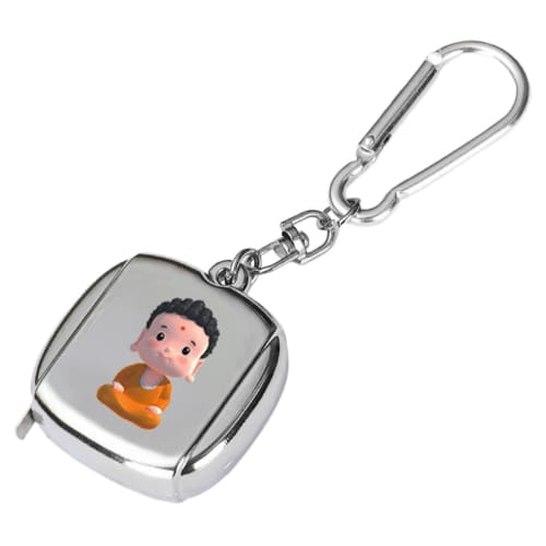 Mini Tape Measure, Small Keychain, Metal Retractable Tape Measure - Transparent Waterproof Scale Retractable Tape Measure, Keychain Tape Measure, Tape