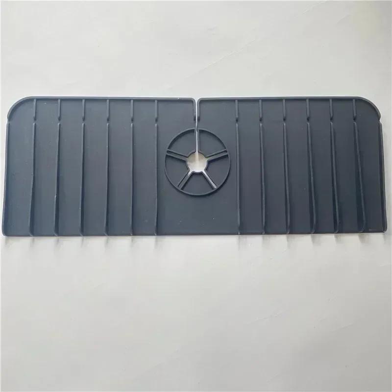 Bathroom Kitchen Drain Water Retaining Sink Anti-spray and Pad Silicone Faucet Splashproof Water Pad Absorbent Pad Accessories
