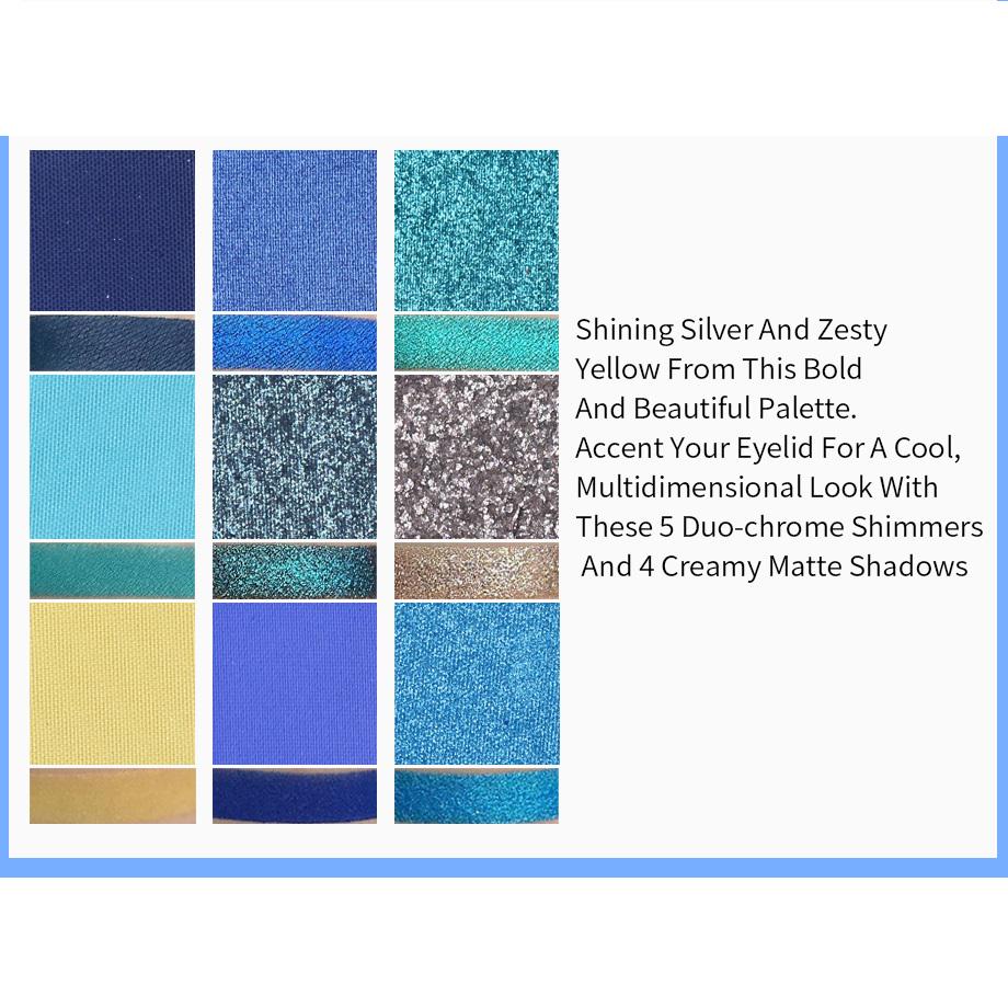 9 Colors Shimmer Matte Eyeshadow Palette Fashion Makeup Soft Texture Pigments Eyeshadow Palette