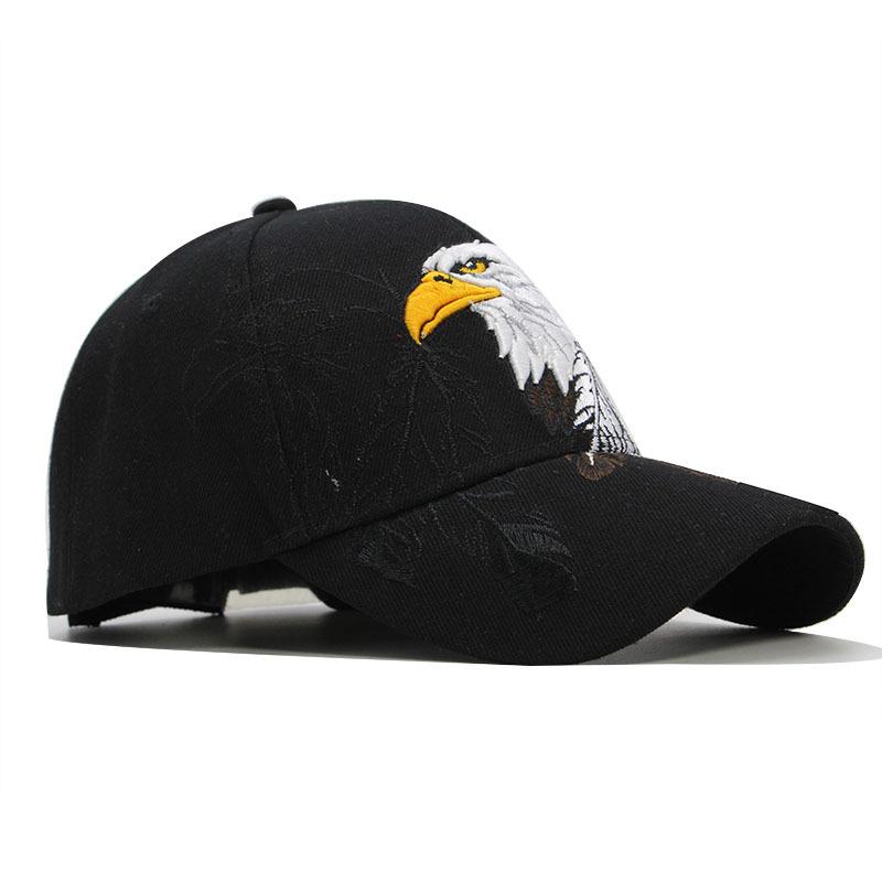 Peaked Cap Popular Camo Usa Eagle Head Embroidered Baseball Cap