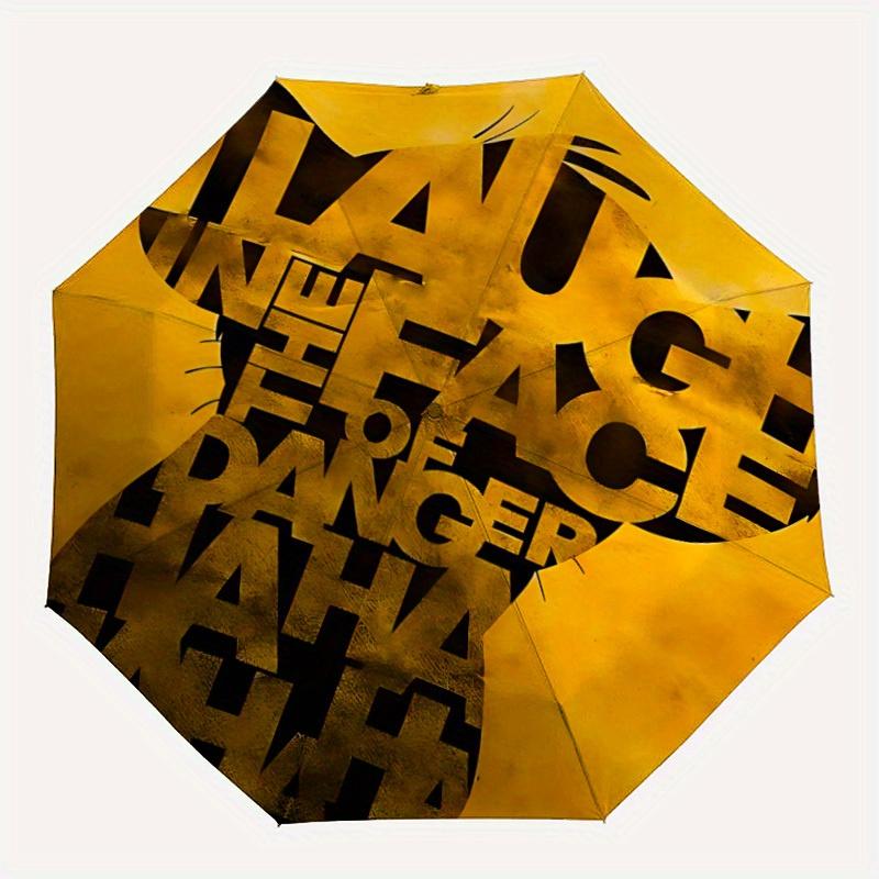 

1pc Lion King Simba Automatic Umbrella - Cartoon Design, Lightweight & Portable, Travel Umbrella, Durable Canopy a0820049