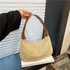 Leisure Weave Straw Bag Summer Beach Handbag Trendy Straw Shoulder Bag  Women