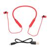 Neck Mounted Bluetooth 5.1 Earphone Wireless Noise Cancelling Sports Mobile Phone EarphoneRed