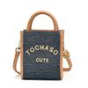 Fashionable Korean Style Kids Mini Shoulder Bag Breathable Pu Fabric For Children