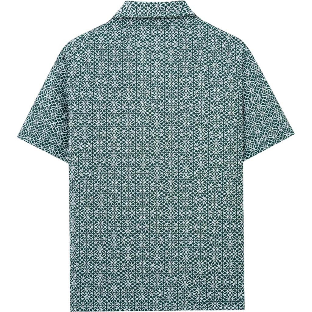 Men's Summer Casual Cuban Collar Short Sleeve Shirt
