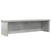 VidaXL Stackable Kitchen Shelves 2 Pcs Concrete Grey 60x15x16 Cm, Kitchen Storage Shelf, Cabinet Organizer 860506