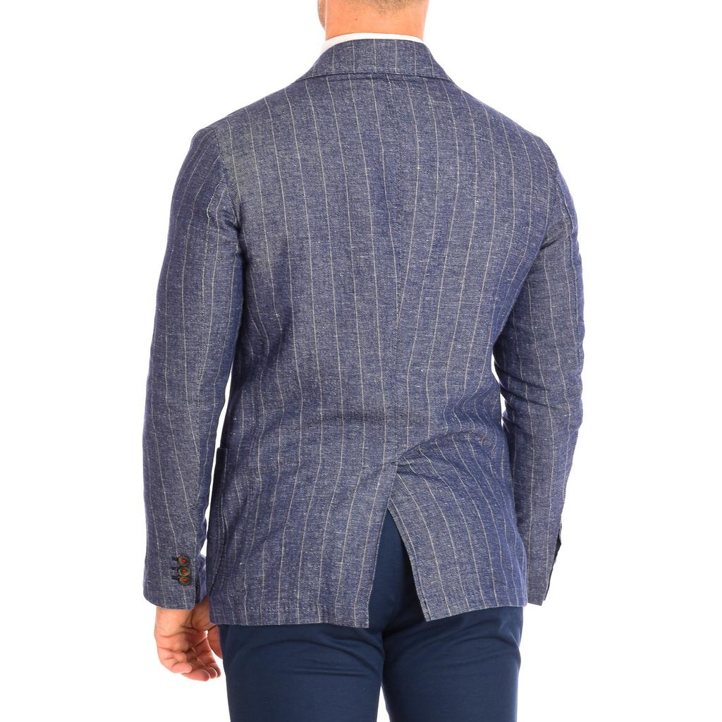 Herren-Blazer mit langen Ärmeln und normaler Passform TMJ003-TL124