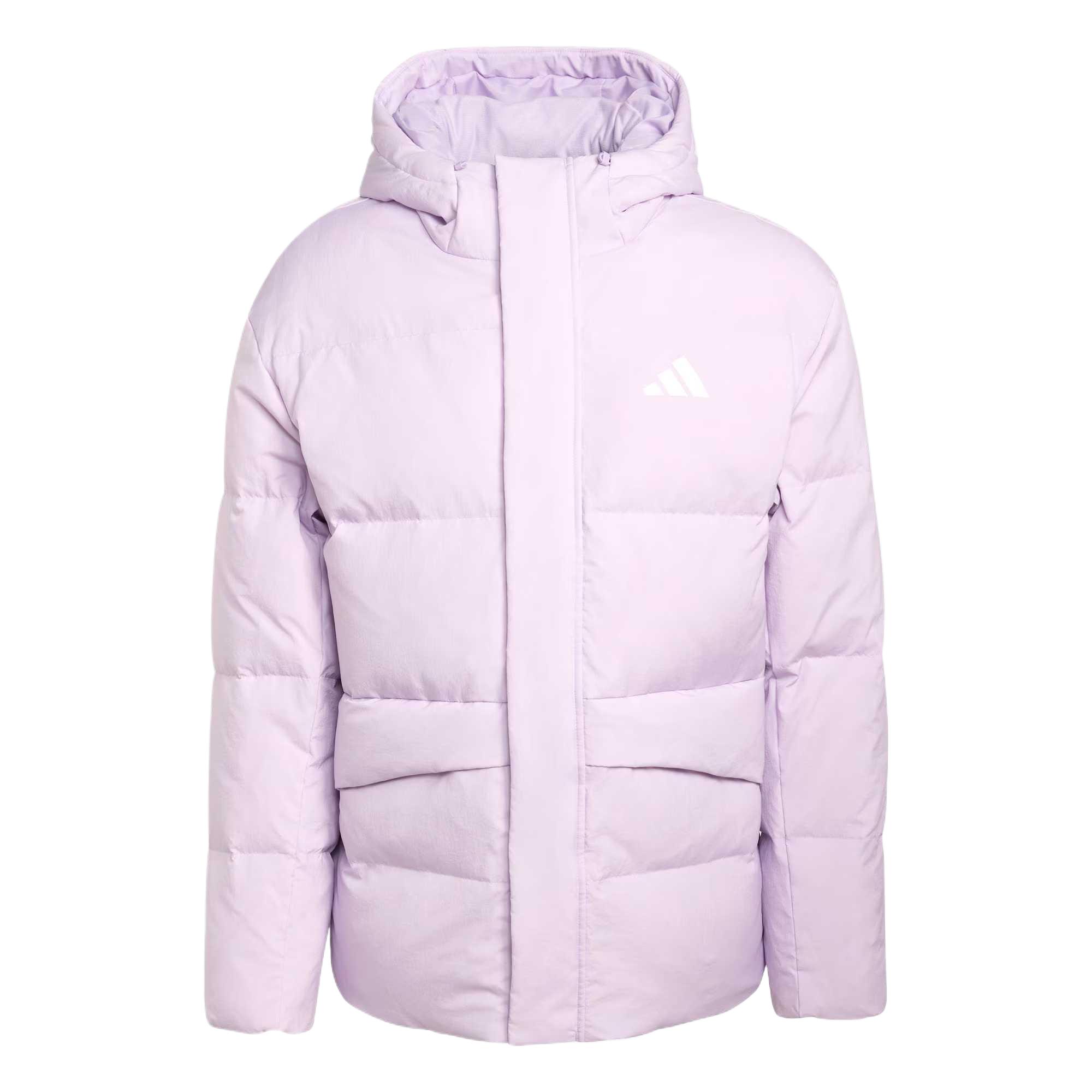 

Adidas Comfortable Solid Color Hooded Windproof Waterproof Warm Down Jacket Unisex Jacket KS6485 L