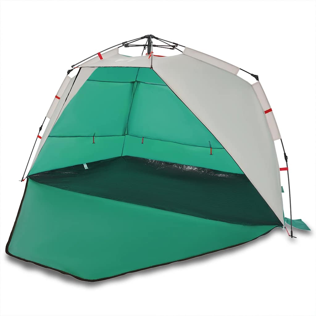 Beach Tent for 3 Persons Sea Green Quick Release Waterproof
