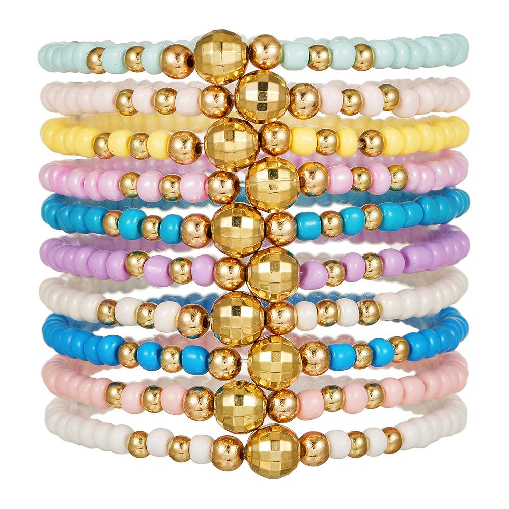 JYL TS Bracelet Snowman  Stackable Set Brings Christmas Joy & Luck ZJ14367 платиновый