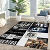 Juventus Floor Mat Perfect For Dormitory Bedrooms Foyer Study Room Antislip Rug Office Home Decor Wedding Party Gift