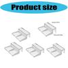 Pack of 8 Fishtanks Acrylic Clip Strong and Corrosion Resistant Lid Holder Stand for Various Aquariums 6/8mm Thickness