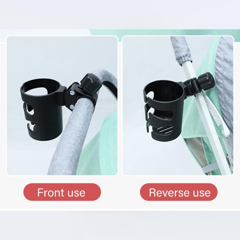 Universal Baby Strollers Cup Holder Convenient and Adjustable Pram Cart Drink Organiser for Bottles Coffee and Beverages