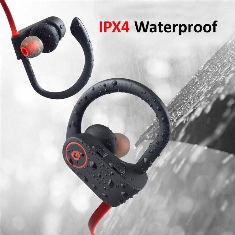 Bluetooth Wireless Headphones Earphones Waterproof Sport Earbuds In Ear Headset