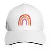 WLW Rainbow Baseball Cap Visor Anime Snap Back Hat New In Hat Womens Beach Unisexs