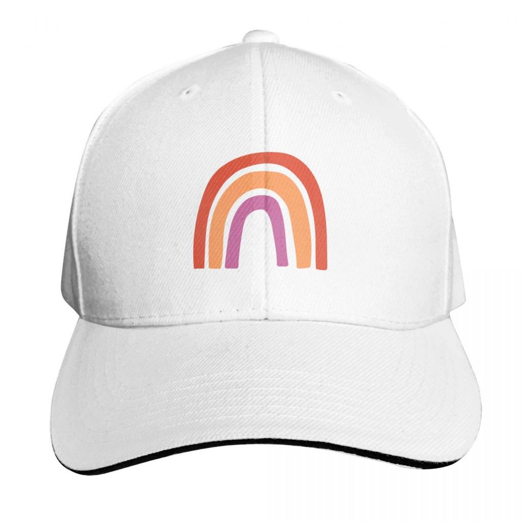WLW Rainbow Baseball Cap Visor Anime Snap Back Hat New In Hat Womens Beach Unisexs