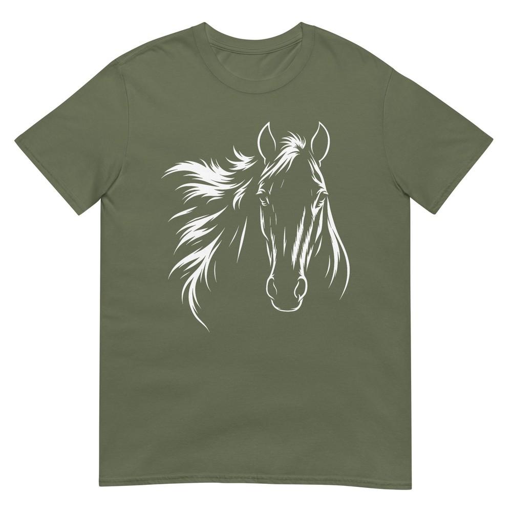 Cute Elegant Horse Silhouette Art For Horse Lovers TShirt