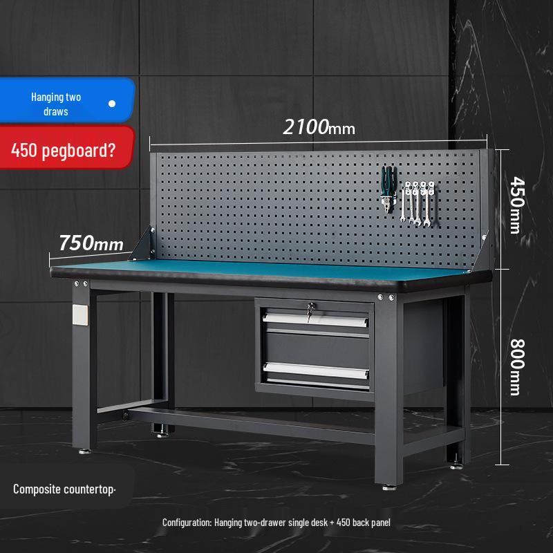 Heavy-Duty Stainless Steel Anti-Static Workbench for Laboratory and Workshop Use